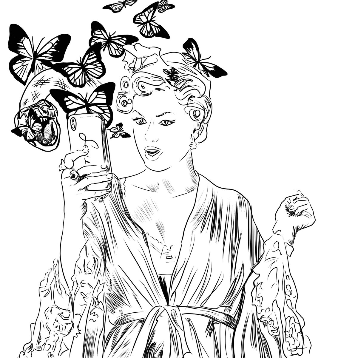 creativityvault's tweet photo. Fan girl moment - loving @taylorswift13’s new single #YouNeedToCalmDown and all the imagery &amp; symbolism in the video as well as the clever work in the lyrics - best ear worm on the market right now!!  
 #KateMillerIllustrator #KatherineMillerArtist #taylorswift #taylorswiftlover https://t.co/tjOYhAxNbW