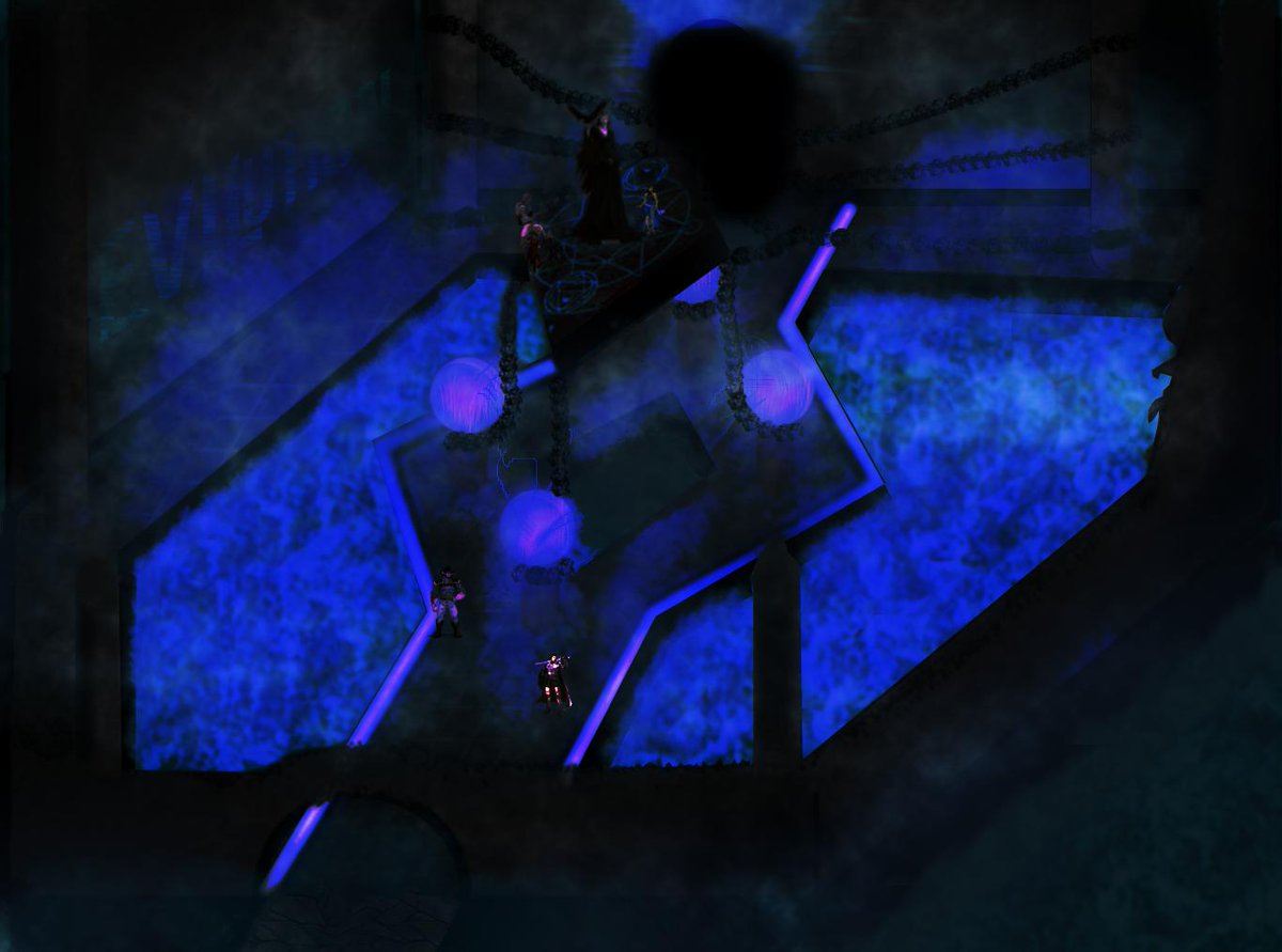 H3RITIC's tweet image. #IsometricMap I made for our #DnD campaign #Evilution. Was nuts! 27 Characters, 12 PC's 6.5hrs to get through 6 rounds of combat. I was exhausted by the end, but the party prevailed and I'm a proud papa.

#dungeonsanddragons #DungeonMap