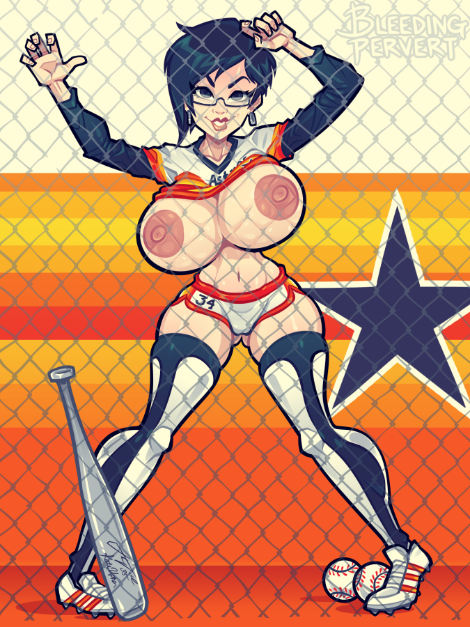 BleedingPervert's tweet photo. Vuong Nguyen in a sexy version of a vintage Houston Astros baseball uniform.
On-Stream commission for @gardnerverse
#BleedingPervert #NSFW https://t.co/zTicEYei5g