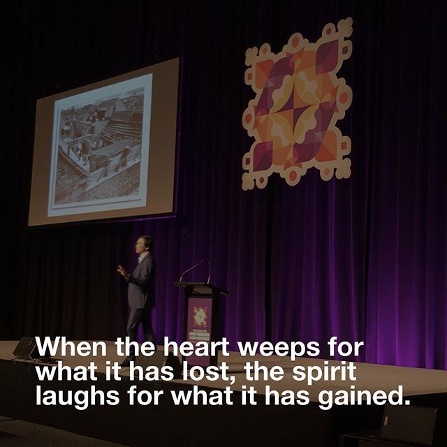CandKQld's tweet photo. Li Cunxin sharing his life story and how the seed of curiosity, of opportunity, was planted in his childhood. #earlyed19 @qldballet https://t.co/IeBFO2RjK4 https://t.co/xPxfSvdYKf