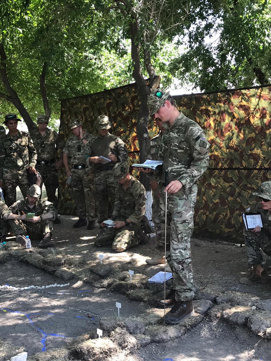 RIrishRegiment's tweet photo. @NI_Infantry junior officer development continuing well.
From @RMASandhurst in March, to commanding an infantry platoon alongside our Uzbekistan infantry partners on a #DefEng exercise in June.
Serve to Lead
#RIRISHRESERVES☘️
#opportunity
#leadership https://t.co/POApwjkKdS