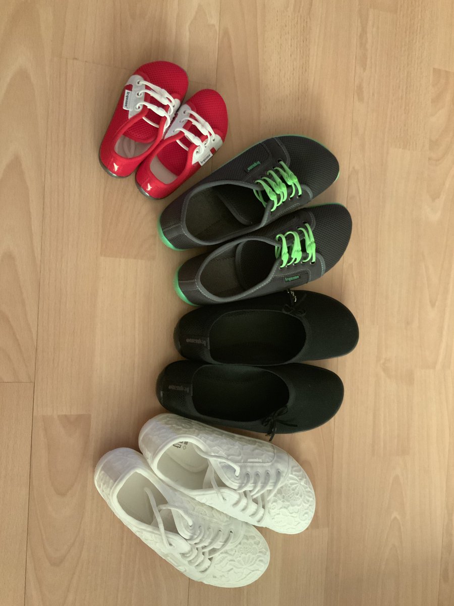 ... 4. Super helpful feedback for my defense talk in two weeks 😬
5. Four pairs of „barefoot shoes“! 😆 (This seems to be a thing in Tübingen - some five different shops or so, while I had been looking for just a single one in Darmstadt for ages.)