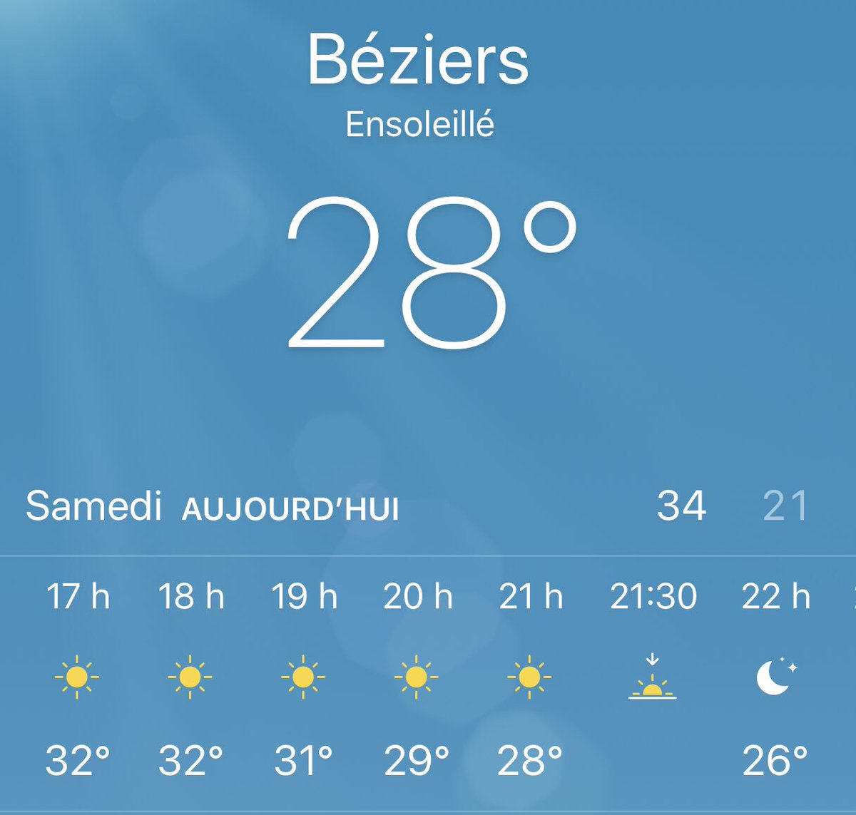 electroboxfest's tweet photo. Bonne nouvelle du côté de la météo 😉 après la frayeur d’hier suite à la vigilance rouge Canicule, les températures pour ElectroBox s’annoncent plus supportables @VilleDeBeziers #arenesdebeziers #beziers #deborahdeluca #breakbot #bookashade https://t.co/KxpA9bAkyp
