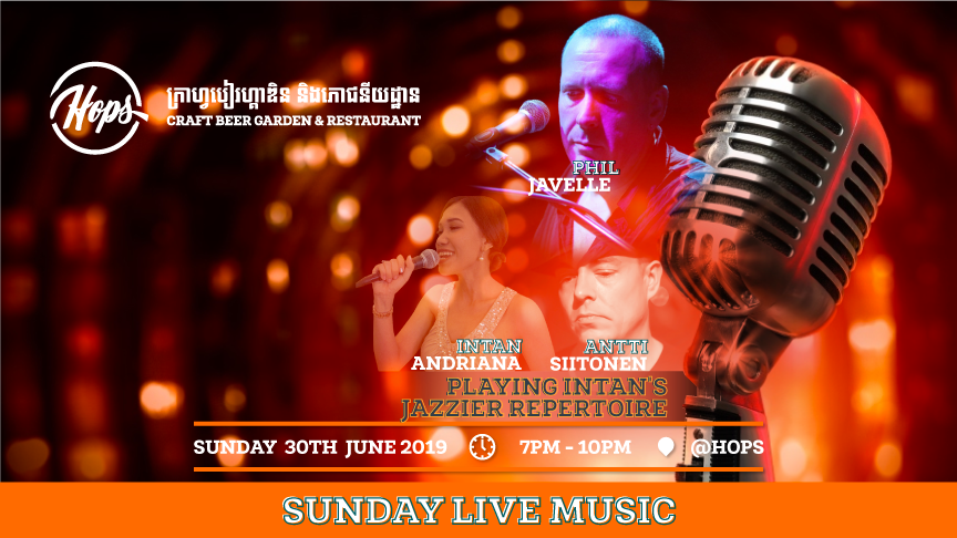 HopsCambodia's tweet photo. #Sundaylivemusic #7pmto10pm #IntanAndriana #AnttiSiitonen #liveatHOPS #catchthemlive #bestentertainment #myhops #cambodia #THEORIGINAL #brewpub #beergarden #brewery #Germanrestaurant #musiclover #hopsers https://t.co/B9x4NqjbTG