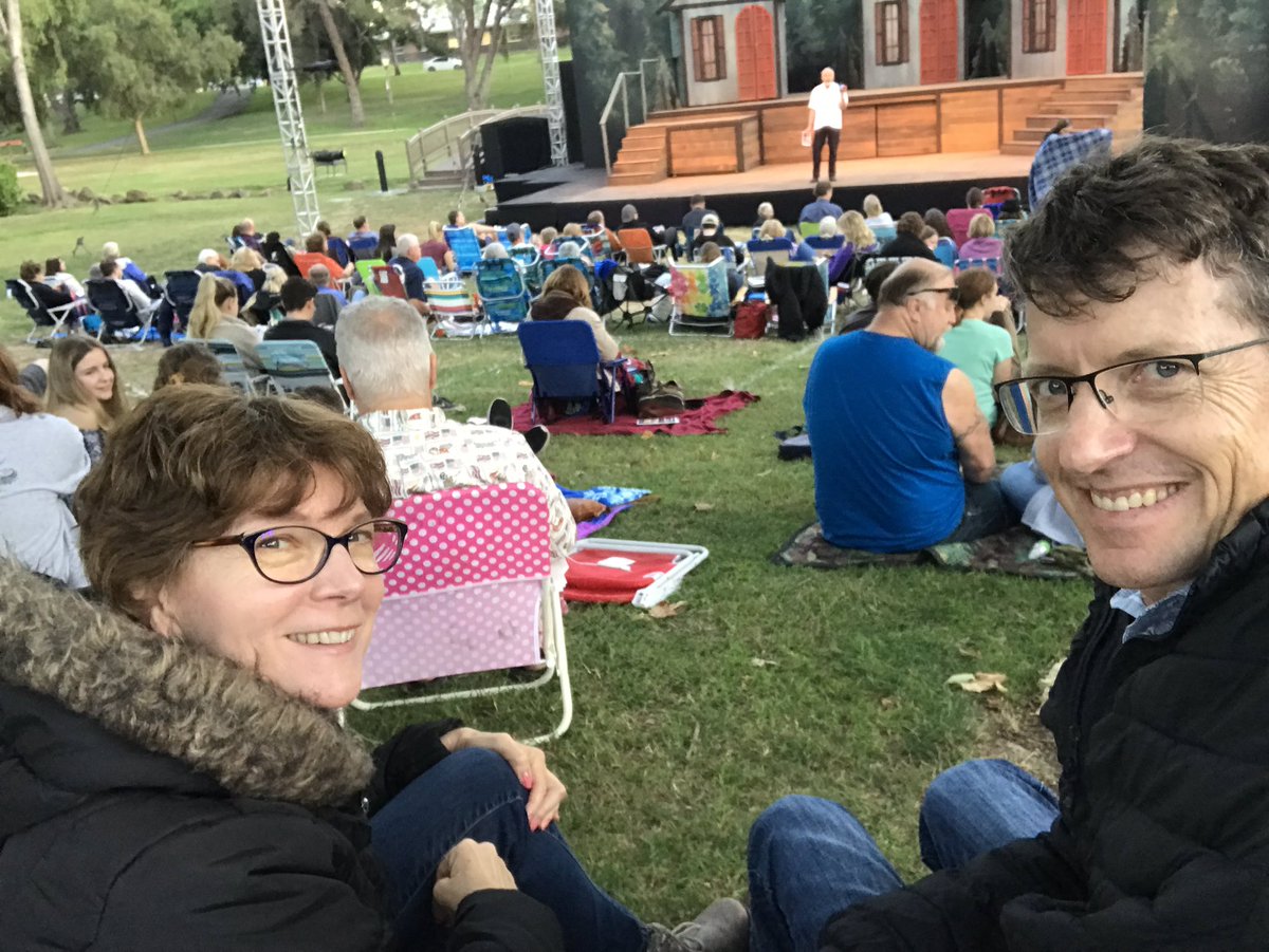 matt_demaria's tweet photo. Support local professional theater! Merry Wives of Windsor & Richard II this summer June 28 thru Aug 4 staged by the amazing Kingsmen Shakespeare Co @CalLutheran Opening Night tonight was both MERRY and thoroughly entertaining! #ksf2019 #mwow2019 #RII2019 https://t.co/5qyKo9KbOV