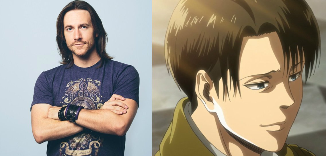 Levi as Chrom (Fire Emblem Awakening) both characters voiced by Matthew  Mercer in English, Attack on Titan / Shingeki No Kyojin