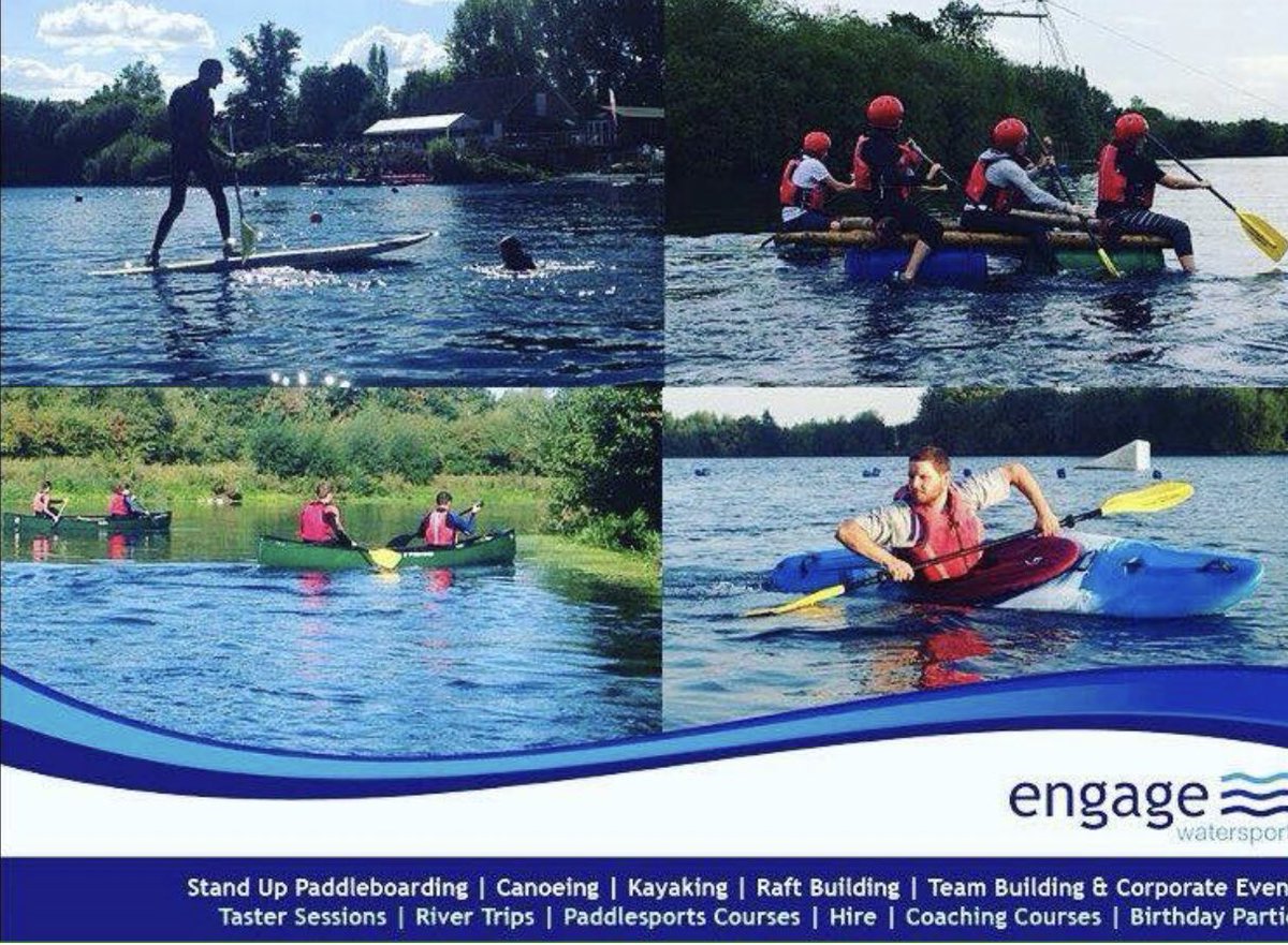 🌞🌞 The sun is out 🌞🌞
Still plenty of opportunities to get on the water this weekend, come down and hire kayak, canoe or stand up paddleboard and head on to the Jubilee River, call us on 07792 825125 or book via engagewatersports.com/bookingforms/b…