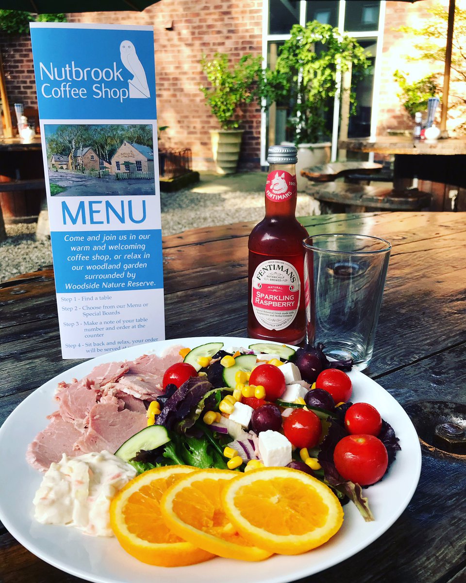 nutbrookcoffee's tweet photo. Good morning and what a beautiful morning it is. 
We are here and ready to go, why not try our delicious salad and pick your own topping.  
To keep you cool 😎 for the day we have our new forest ive cream parlour, nutbrook milkshakes and a selection of cold drinks. 
☀️😋🍦🍰🥗 https://t.co/Zmm5Nipuse
