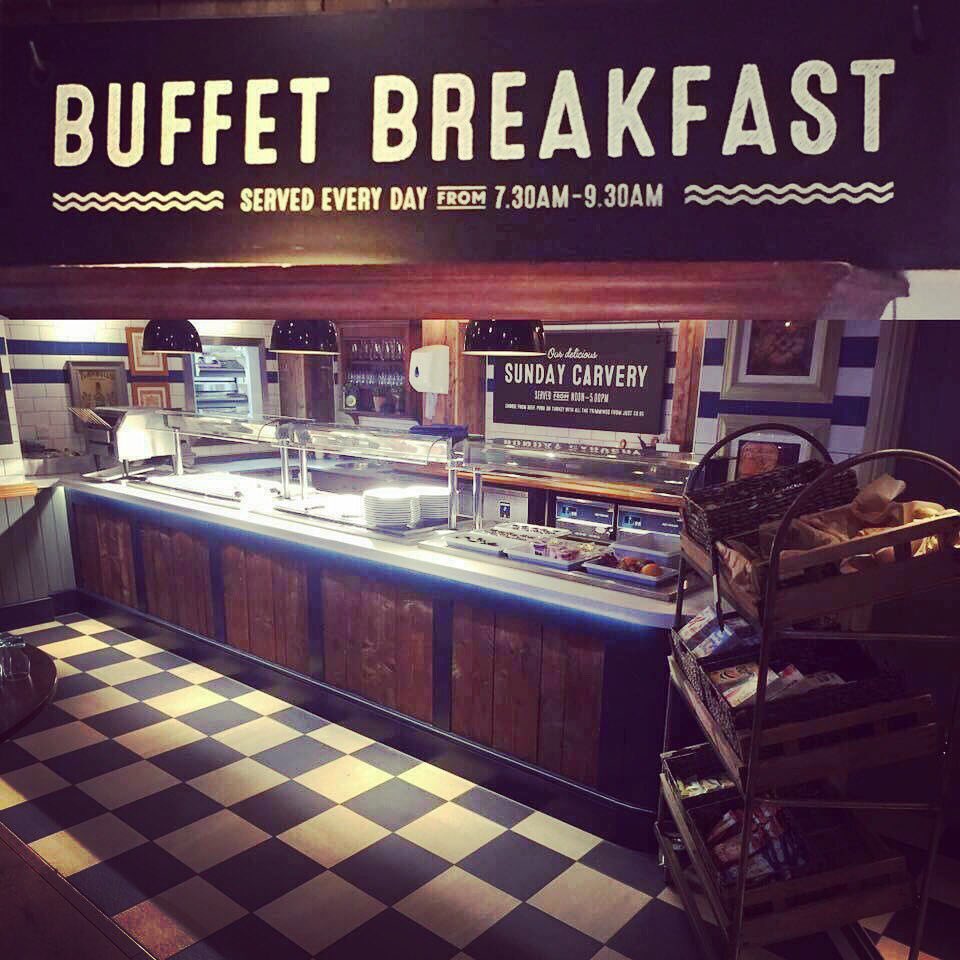 🍳🥓 #BUFFET #BREAKFAST! 🥞🥐

Have a #drink or three last night? 

Grab our #world #famous buffet breakfast between 7:30-11:00am today. Guaranteed to cure your #hangover!*
🍻🥂🍷🥃🍸🍹🥴🤢🍳🥓🥞🥐😀😎
*not guaranteed. No medical or scientific proof of this statement whatsoever.