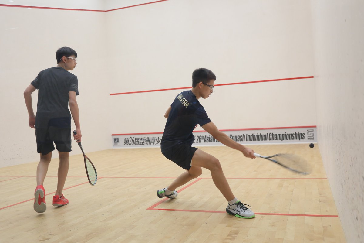 #asianjuniorchampionships2019 BU15 SF

Joachim Chuah Han Wen(MAS) bt Tse Jat (HKG) 6,6,8 (29mins)