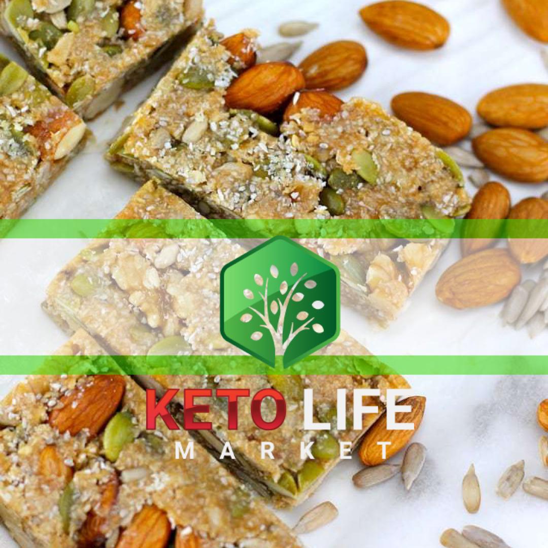 😍Keto Nut Bar😍⁣
============⁣
⁣
Keto Nut Bar - The Perfect Keto Breakfast, this easy snack is low carb and high fat, making it a great freezer friendly keto snack that you can grab and go!⁣
#keto #ketodiet #fatloss #weightloss