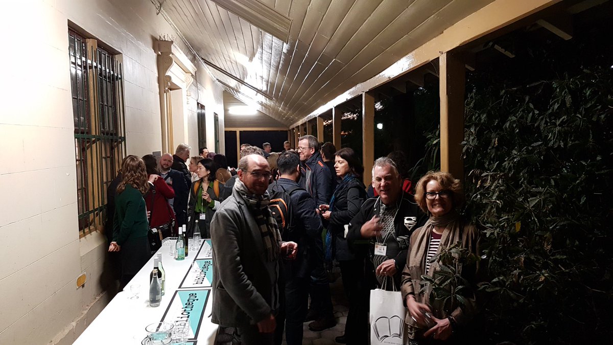 writingNSW's tweet photo. Rounding off an excellent festival with drinks 🥂🍷 #SpecFic19 https://t.co/BS1ikcOmkG