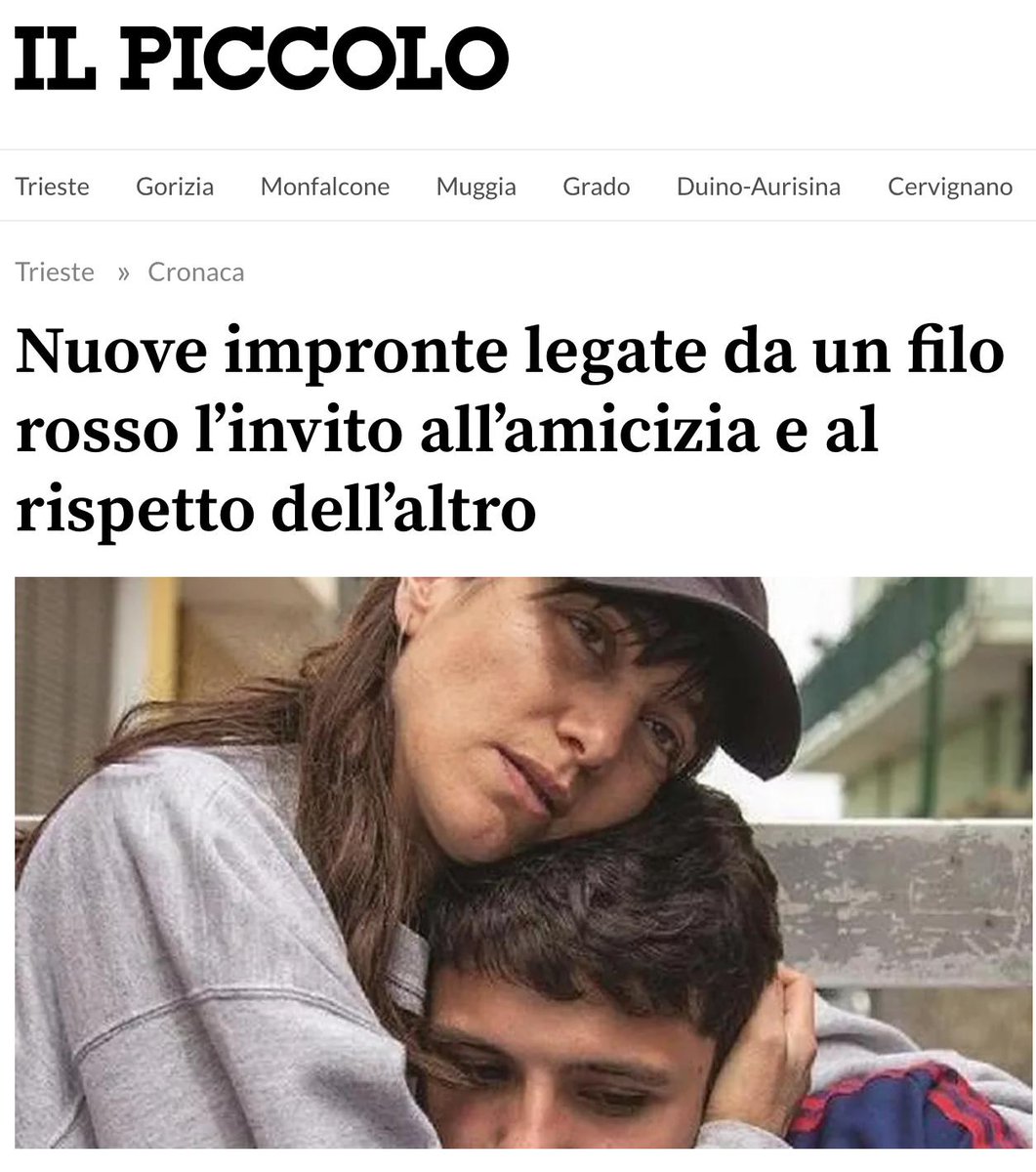 Fournaise_Media's tweet photo. Su @il_piccolo di oggi i film in concorso nella sezione #NuoveImpronte di @Maremetraggio iniziato ieri. 
Tra gli 11 selezionati anche “Storia dal Qui" in programma Mercoledì 3 Luglio al Teatro Miela!!!
#maremetraggio #ShorTS2019 @storiadalqui #trieste
 
https://t.co/eKH9pJ0ByT https://t.co/aXPyXjHW8v