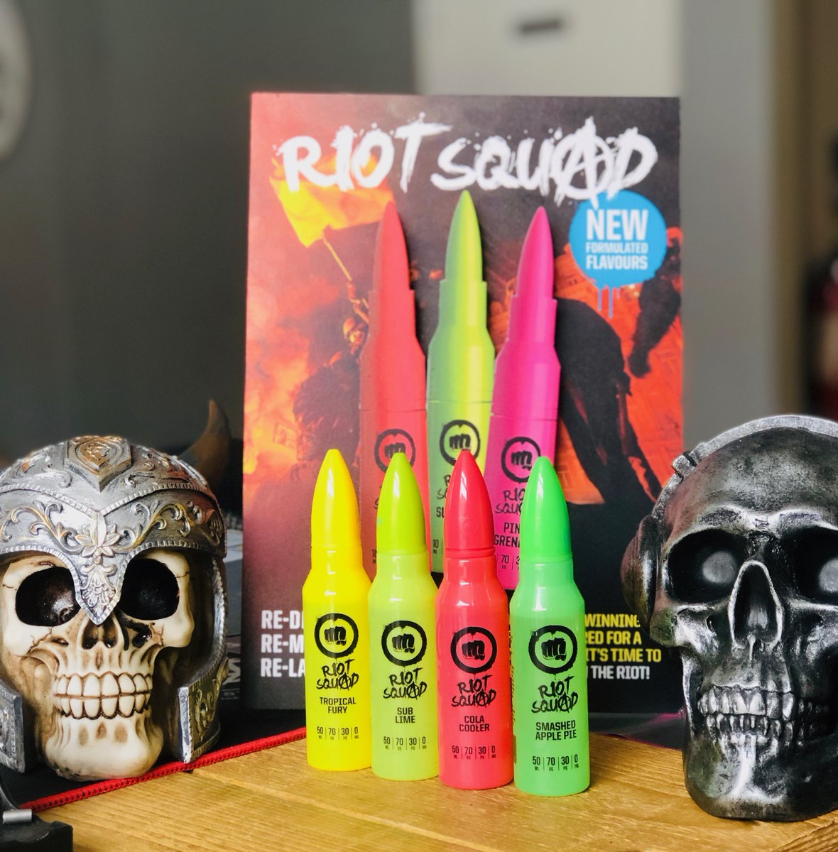 Our weekend pick of Riot Squad's bold flavours 👊🏻🍏🍍.

ow.ly/fObB50uNlao