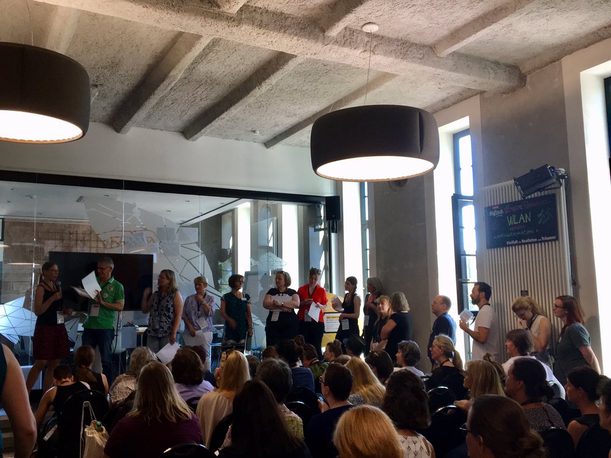 Session Ansturm in Hannover beim #snbh19 im #Transformationswerk ach Leute, es ist einfach supi mit Euch 💖