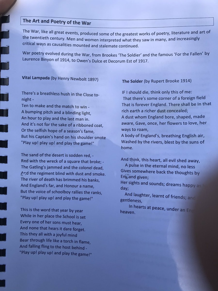 CryptMusicDept's tweet photo. Dr Bridges reads Vital Lampada by Henry Newbould #CryptHistory #CryptHeadmaster #CryptEnglish @CryptHistory https://t.co/cPdIfZBJ39