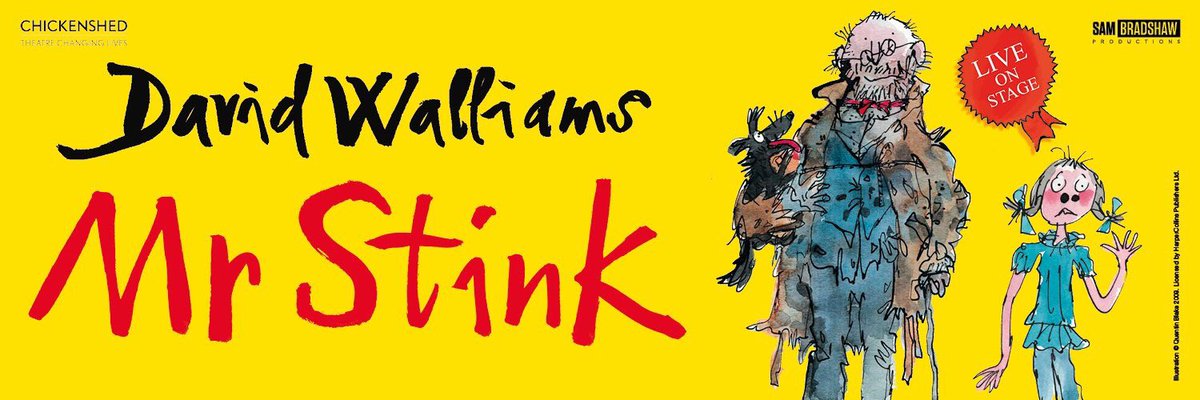 Happy hottest day of the year from the UK tour of #MrStink  <a href="/CHICKENSHED_UK/">CHICKENSHED</a> Have you got your tickets? <a href="/davidwalliams/">David Walliams HQ</a> <a href="/bradstdavis/">Bradley Davis</a> <a href="/Everymanchelt/">Everyman Theatre</a> <a href="/QT_queens/">Queens Theatre</a> <a href="/TheatrauSirGar/">TheatrauSirGar</a> <a href="/WatersmeetVenue/">Watersmeet</a> <a href="/AlbertHallsBTN/">Albert Halls Bolton</a> <a href="/STCCTheatre/">Southport Theatre</a> <a href="/MarinaTheatre1/">Marina Theatre</a> <a href="/GCTStevenage/">Gordon Craig Theatre</a>  <a href="/theatresevern/">theatresevern</a> <a href="/NSTheatres/">NSTheatres</a>