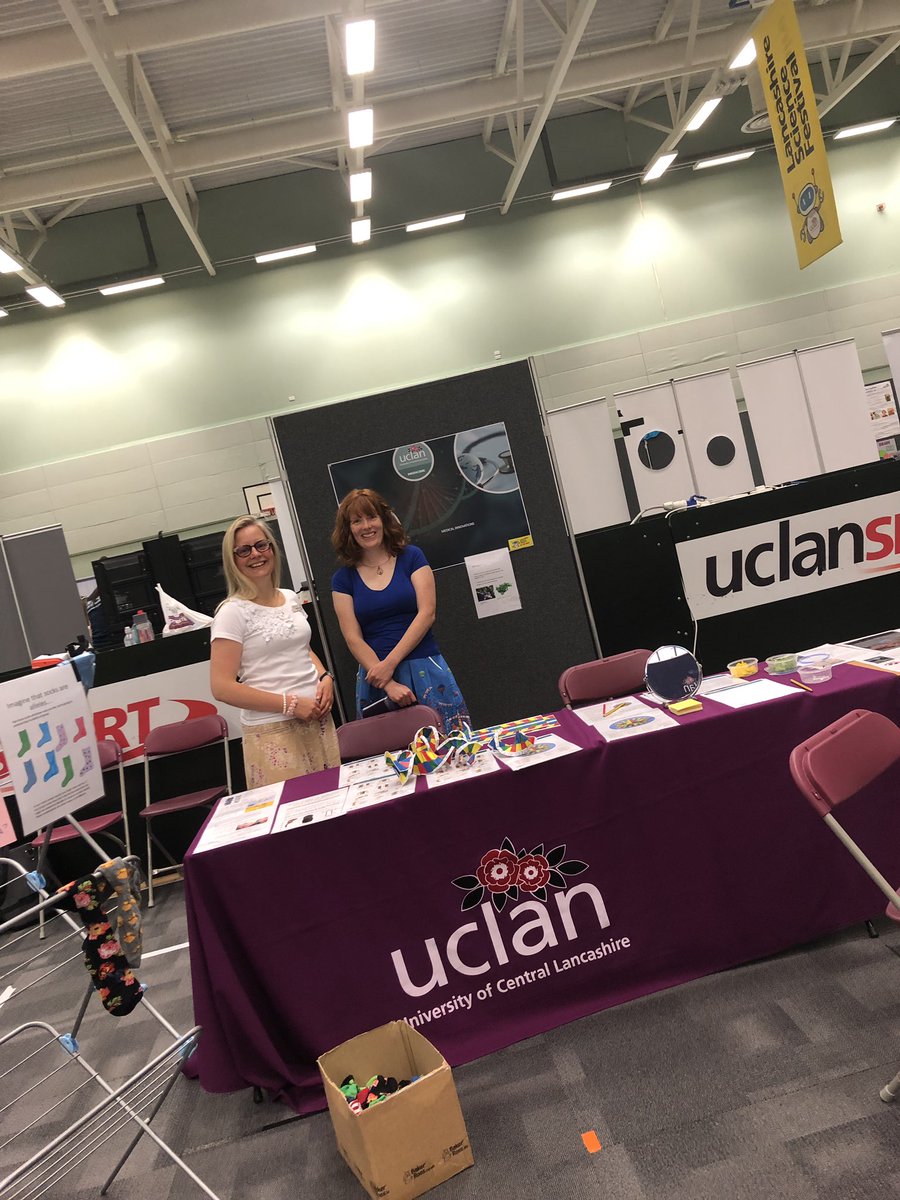Come and see us at the Schhol of Medicine Stand in the Sir Tom Finney Sports Centre <a href="/UCLanMedicine/">UCLan School of Medicine</a> #LancSciFest