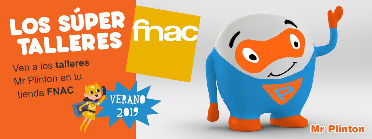 atresplayerKIDZ's tweet photo. ¡@mrplinton recorre España con Súper Héroes!
📸Hazte una foto con #MrPlinton en el evento de @fnac
👉🏻Compártela en Twitter
 👉🏻Sigue a las cuentas de @mrplinton @neoxkidz y @neox y etiquétanos en tu foto.
💥¡Podrás ganar un muñeco de #MrPlinton!
Info en  https://t.co/nA8WOQlTFT https://t.co/fzj0Fcrkmg