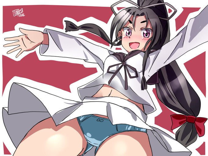 妖精版のデザインを元にした結果、誰だか分からなくなった日進さん。
本日3枚目のため精魂尽き果てる。
#艦これ版深夜の真剣お絵描き60分一本勝負
 #艦これ版真剣お絵描き60分一本勝負_20190629 