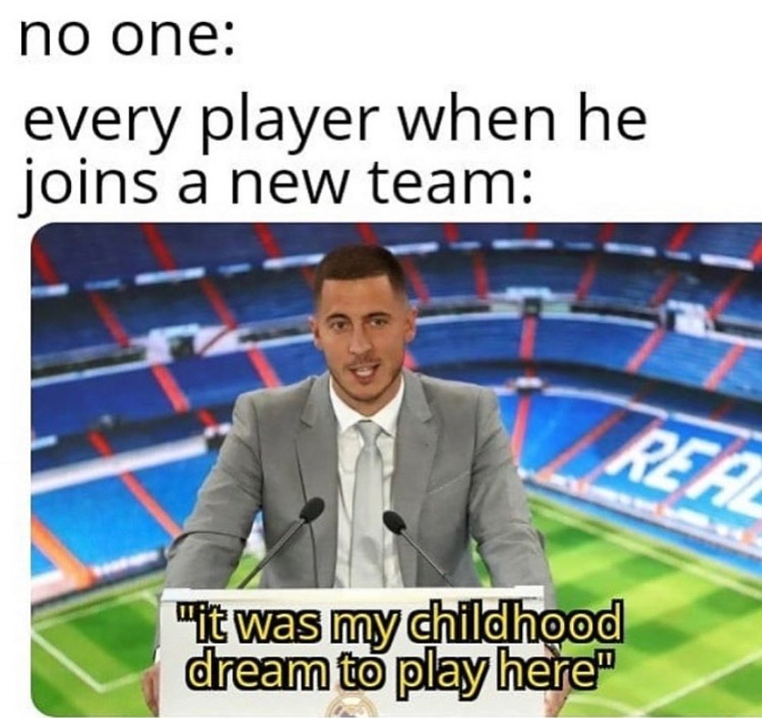 Footballworldn3's tweet photo. Lol 😂

#realmadrid #hazard #football #2019 #driems https://t.co/HKB5YgajHo