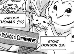 mustelaviision's tweet photo. Some Beastars stoat appreciation for #StoatSaturday 1/2 https://t.co/mfgFkumwJP