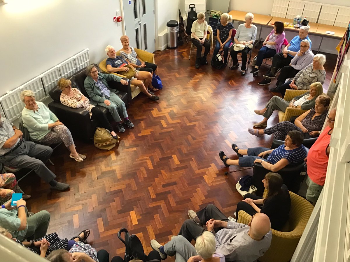WarmToastyClub's tweet photo. Week 2 #MemoryAfternoons at @HeadgateTheatre with #AirRaidJive #TomHardy @Snippetcuts and a lovely group of #Colchester people
#Memories #Stories #Conversation #Laughter #GoodCompany #NewFriends #Dancing #LambethWalk
@TNLComFund @HeadgateDave https://t.co/sbyrlBaOgV