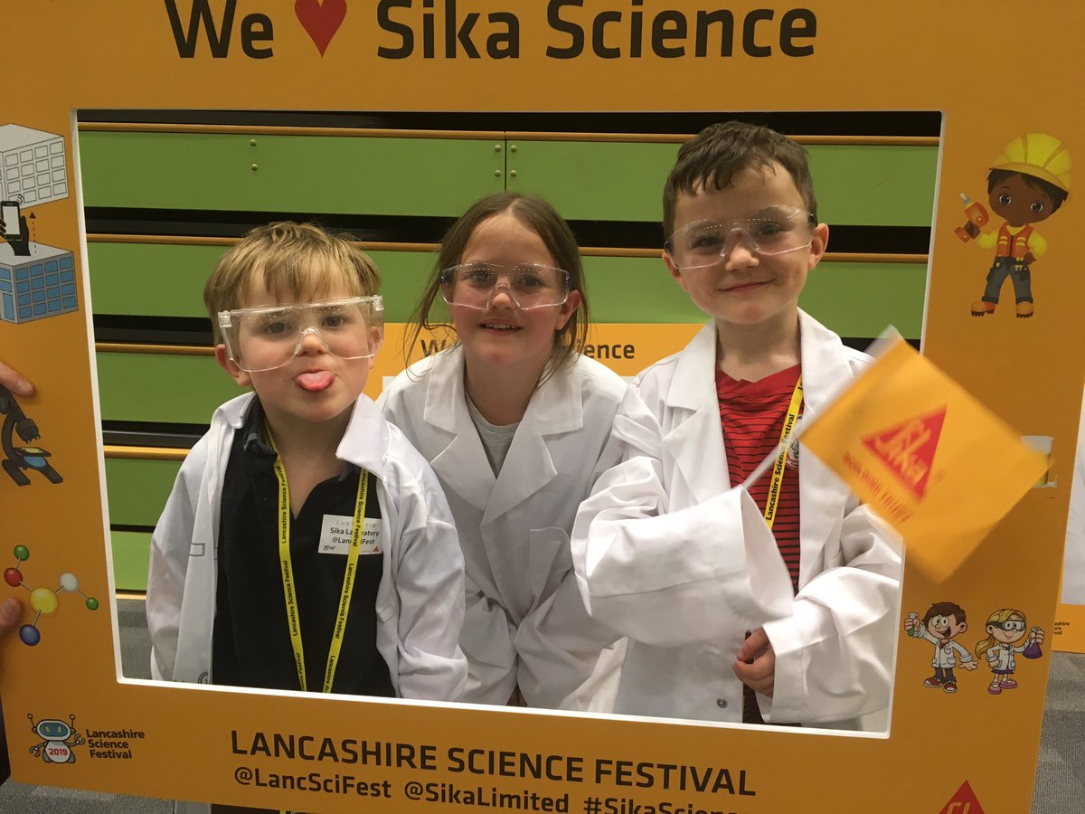 Laurajmccourt's tweet photo. #LancSciFest #WeLoveSikaScience https://t.co/3va3ML6ssz