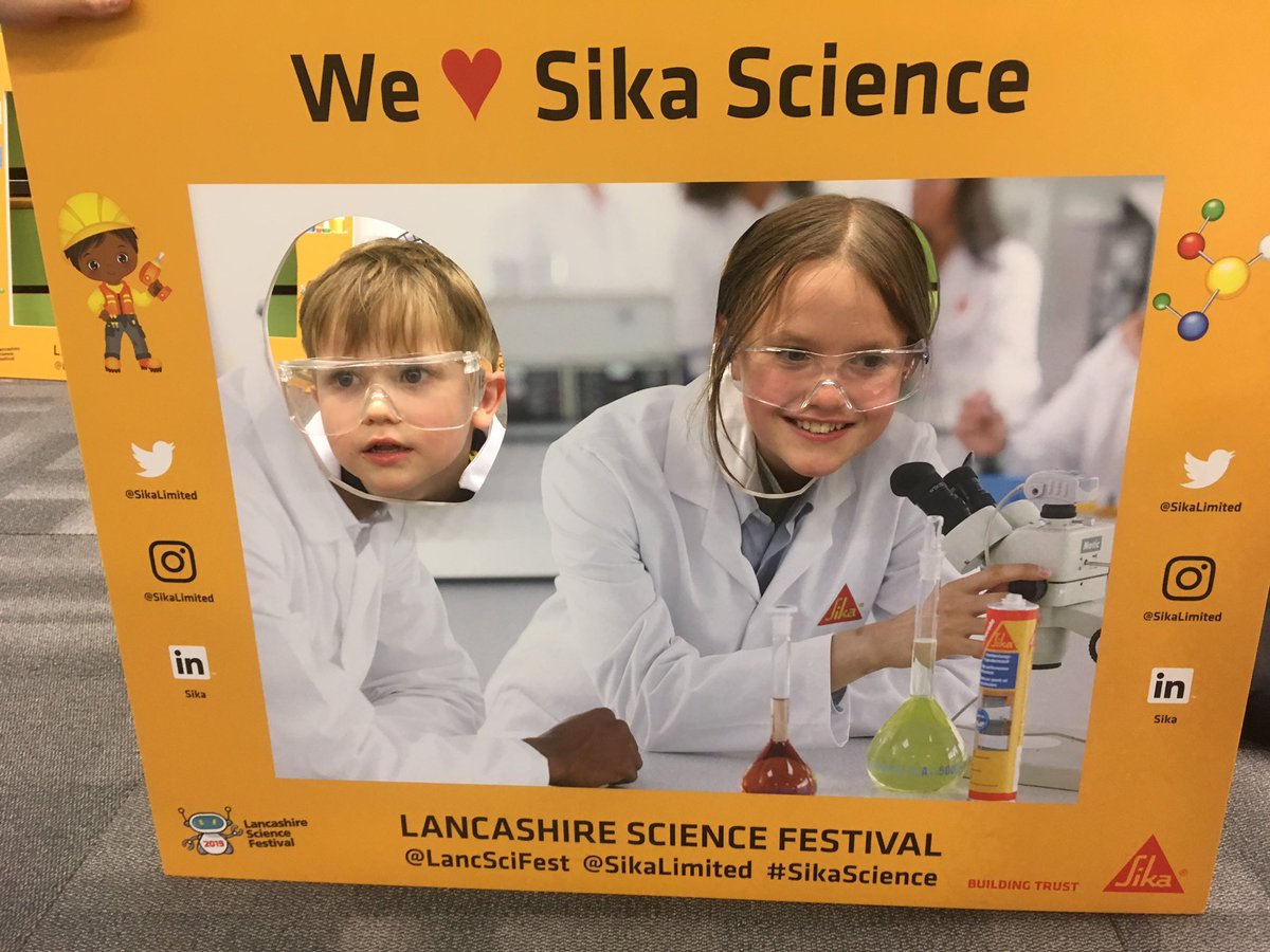 Laurajmccourt's tweet photo. #LancSciFest #WeLoveSikaScience https://t.co/ntXVOgrGo5