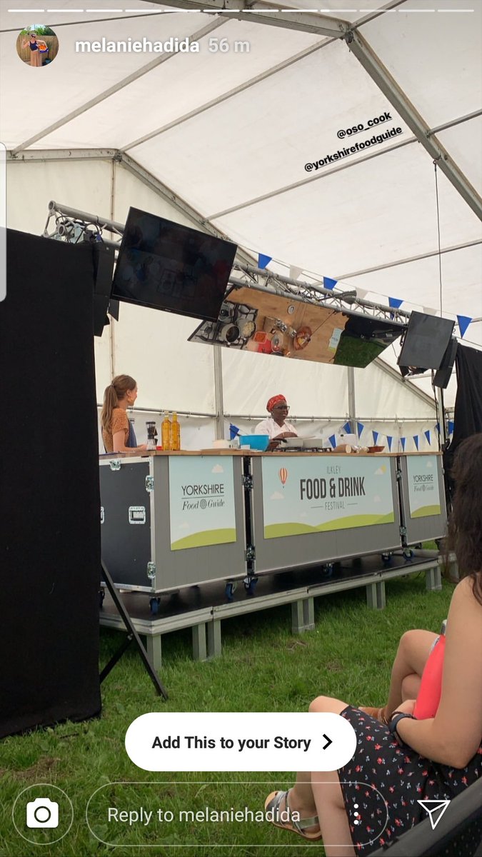 oso_cook's tweet photo. We made a success of it, guys. Thanks for coming out to see me @IlkleyFoodFest #chef #authentic #nigerian #African #cooking #osochilli #africanfoodrevolution #food #fusion #onedishatatime #summer #sun @LeedsCookSchool @yorksfoodguide https://t.co/jckSHHKHYt