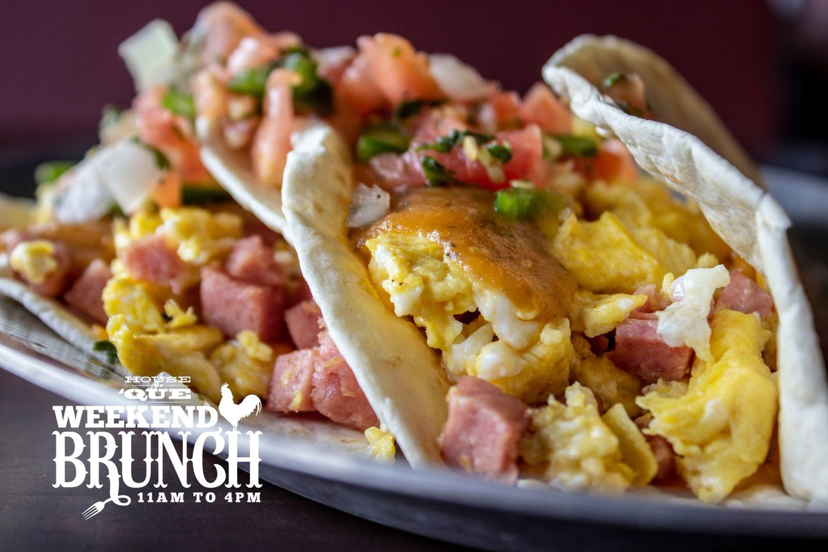 🍳🥓 Yummm, who's trying to BRUNCH?! 
-
Brunch Time 11am-4pm 
-
houseofque.com