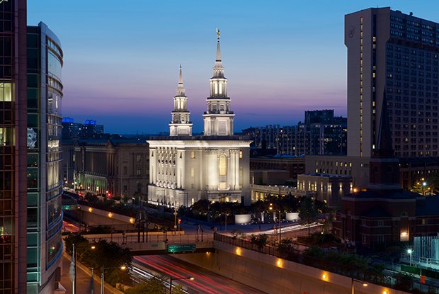 StructureTone's tweet photo. At 243,500sf, the granite-clad Philadelphia Temple of @LDSchurch intertwines a #downtown, urban location with the founding history of Mormon faith. @LF_Driscoll #STOamazingspaces #phillyconstruction #landmark #philadelphia https://t.co/B7TcJQjfj1 https://t.co/t3tp6H15mt