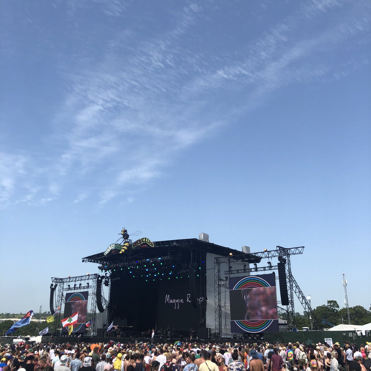 From being discovered at college by Pharrell to the Other Stage, amazing set from Maggie Rogers. AS