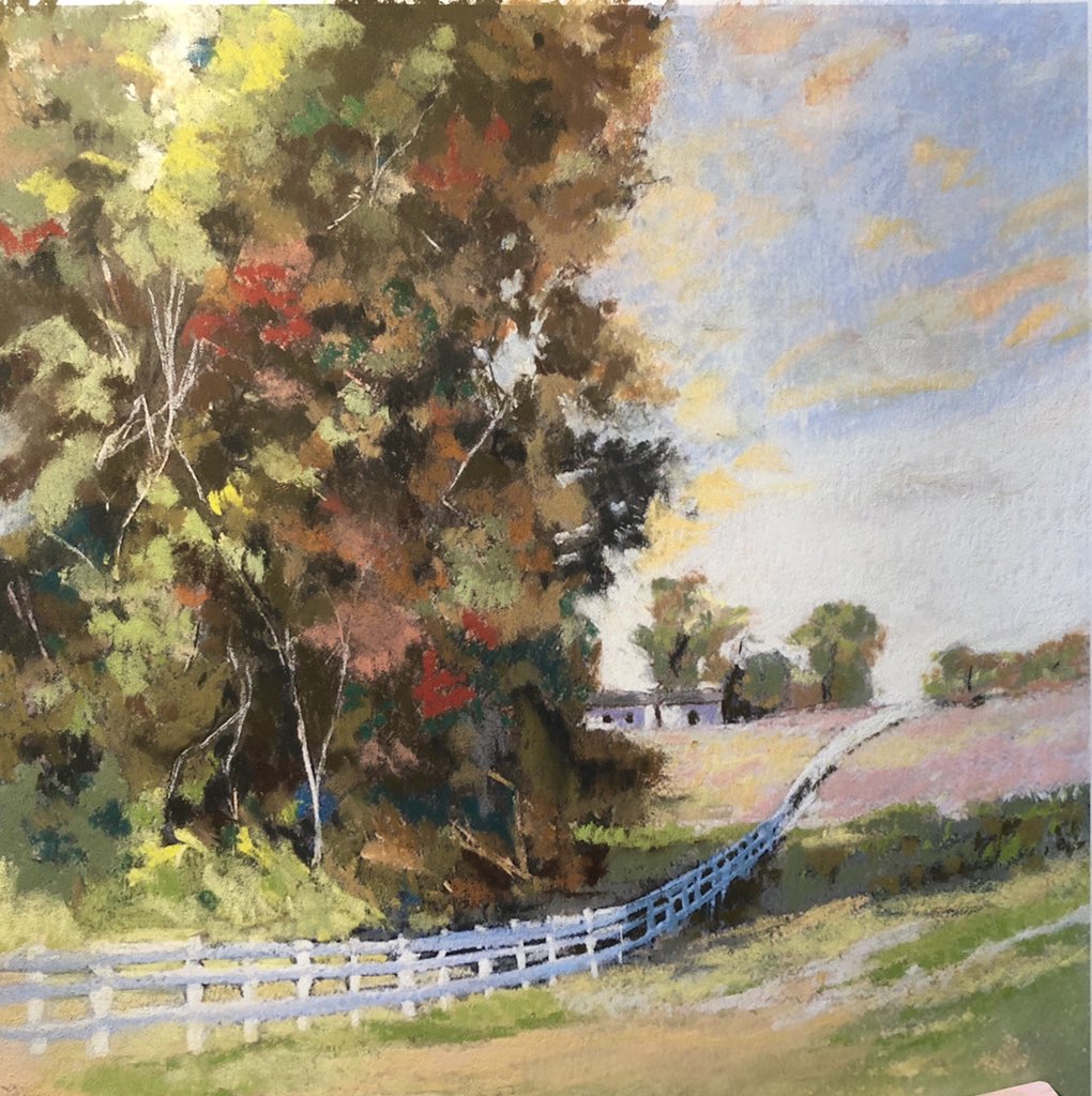 MLMfineart's tweet photo. This morning‘s practice! Chalk pastels on Bristol board. https://t.co/RspAdxRvpC