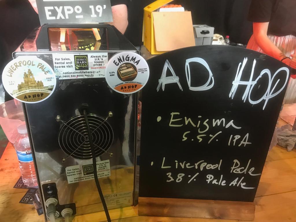AdHopBrewing's tweet image. Looks like Andy is enjoying himself at the Craft Beer Expo! @LivBeerWeek @LivBeerCo