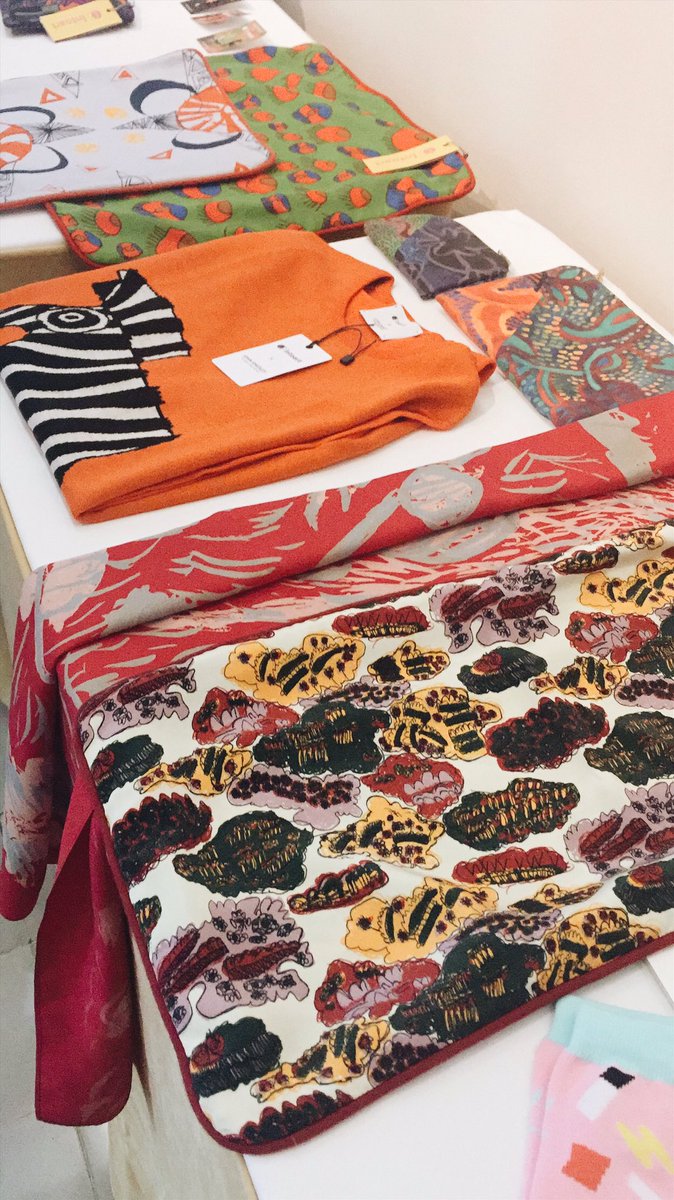 Some of the amazing pieces made by the designers/artists in @Intoart_London, some of whom have learning disabilities. <a href="/ketemuproject/">Ketemu Project</a> #TheArtsDevelopmentCompany <a href="/idBritish/">British Council Indonesia</a> <a href="/idBritish/">British Council Indonesia</a> #GerakanKreabilitas #BCDice