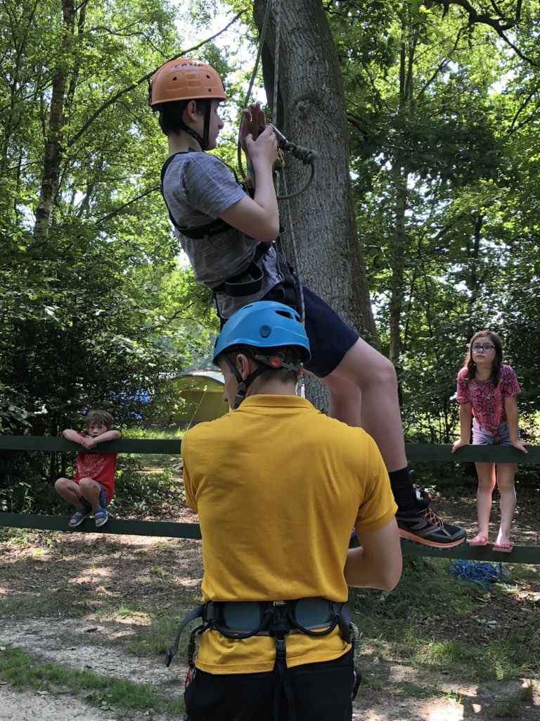 More exciting activities this afternoon at #ChameleonCamp including the Zipwire and Archery.