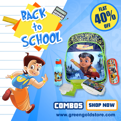 GreenGoldStore's tweet photo. It's now or never deal for you! Explore our amazing Superhero themed Back to School Combo & Avail Flat 40% OFF while shopping!! Order now: https://t.co/LQOWn0q6TA
#BackToSchoolCombo #SchoolBags #FlatDiscount #GreenGoldStore https://t.co/BgrsxDXXBM