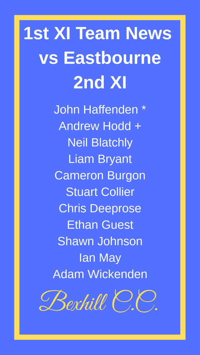 Bexhill Cricket Club tweet media