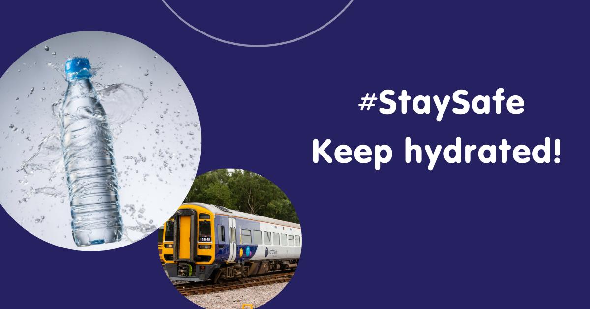 northernassist's tweet photo. Feeling thirsty? Make sure to #SafeSafe and bring a bottle of water with you while on your travels to keep hydrated! #Splashhh Don't sweat it! https://t.co/4syfoAdduF