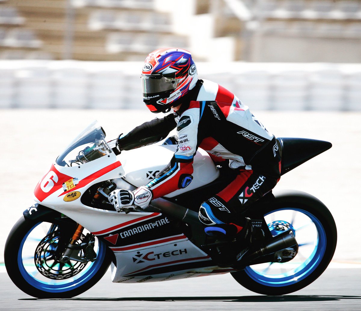 TheMotoMethod's tweet photo. QP1 finished P4 just 3/10’s off the front row with QP2 still to go this afternoon.  #esbk #premoto3 #mytime https://t.co/ajMvOhHuai
