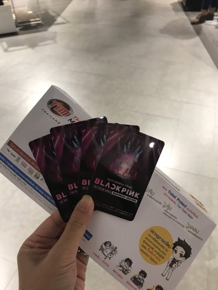 BerryBombay's tweet photo. ขายบัตรคอนBPแถว SM ราคา5,500 วันศุกร์ ขอปล่อย2ใบที่นั่งติดกันนะคะในราคา15,000 บาทขออัพราคาคะ #ขายบัตรคอนblackpink
#BLACKPINK2019WORLDTOURinbkk 
#BLACKPINKinBANGKOK 
#ขายบัตรคอนblackpink 
#บัตรคอนblackpink 
#ขายบัตรblackpink 
#ตลาดนัดblackpink
#BLACKPINKinBANGKOK
#บัตรคอนblackpink https://t.co/HrtpyMV0L8