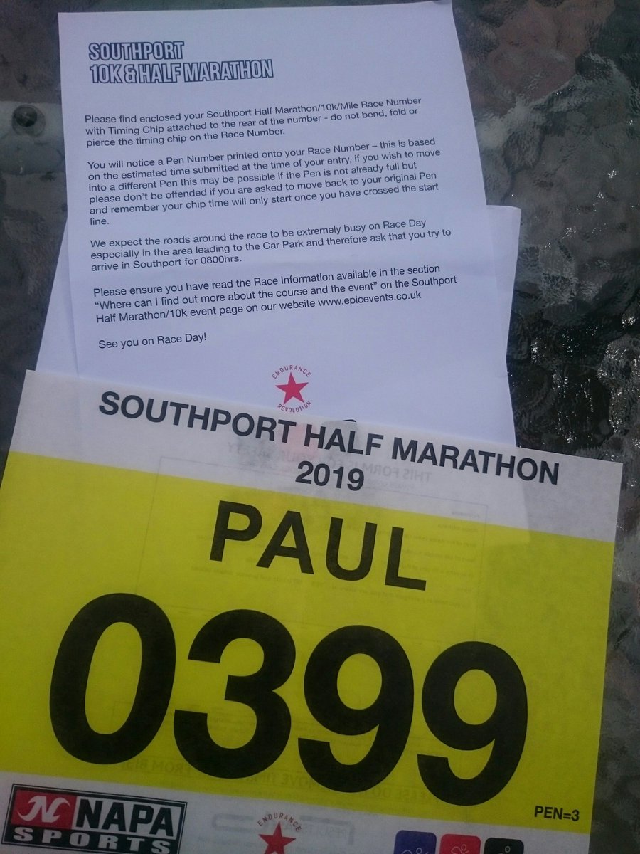 Paul_crannee's tweet photo. Southport half marathon tomorrow and sure this is first time they've used starting pens... Very good move by @EpicEventsLTD should ease some of the congestion #pen3 #southporthalfmarathon https://t.co/Rokio2Uv9d