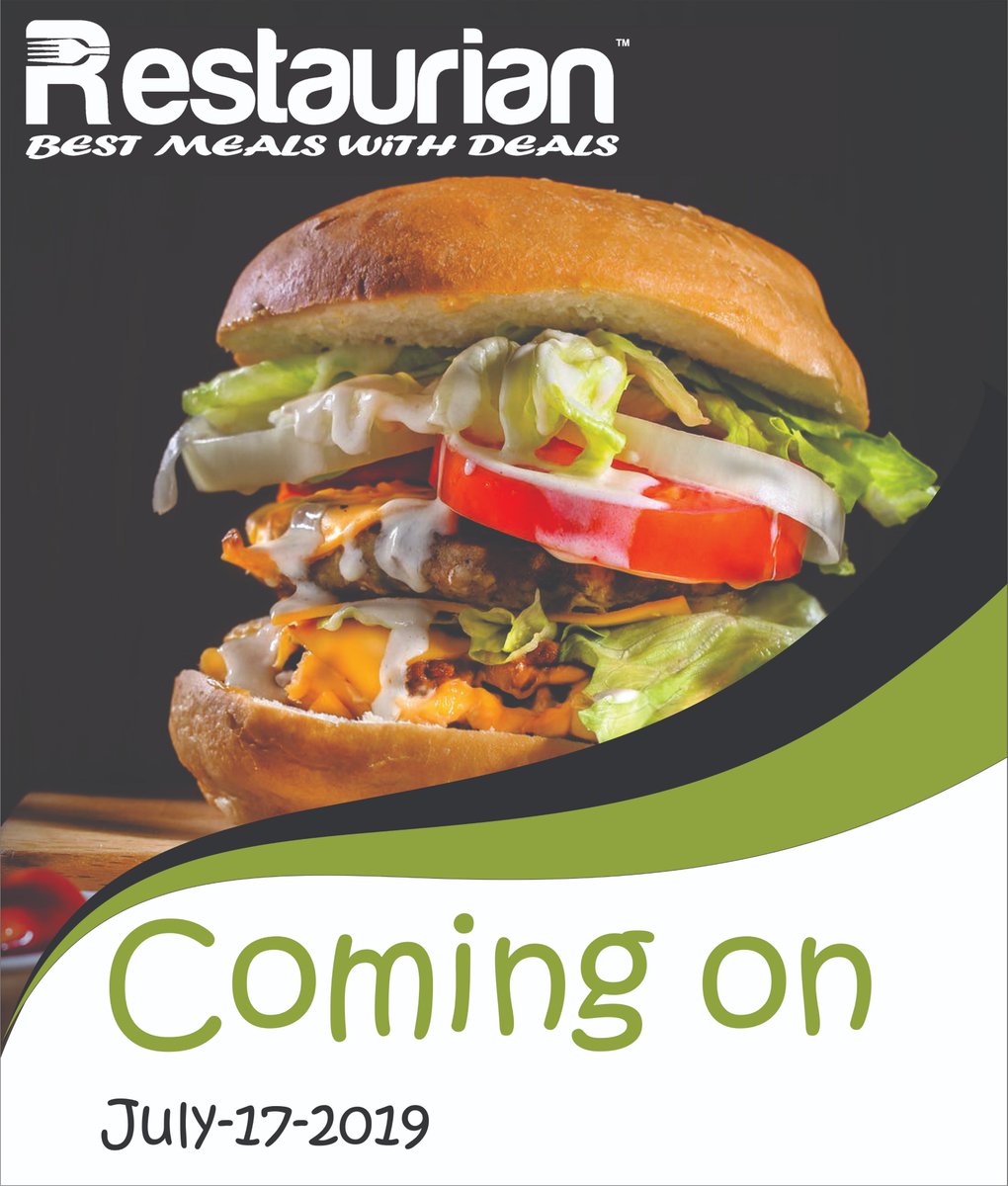 restaurian's tweet photo. 'Good food with Good Mood'
Restaurian Presents Table Reservation Service from 17th July 2019.
Follow us on:
Facebook:
https://t.co/QhBq9YhXC2
Instagram: https://t.co/Ud7MSYQ7YF
#Restaurian #TableReservation #FoodBlog #Recipes #BestMealsWithBestDeals #comingon17thjuly2019 https://t.co/05lLcURxHf
