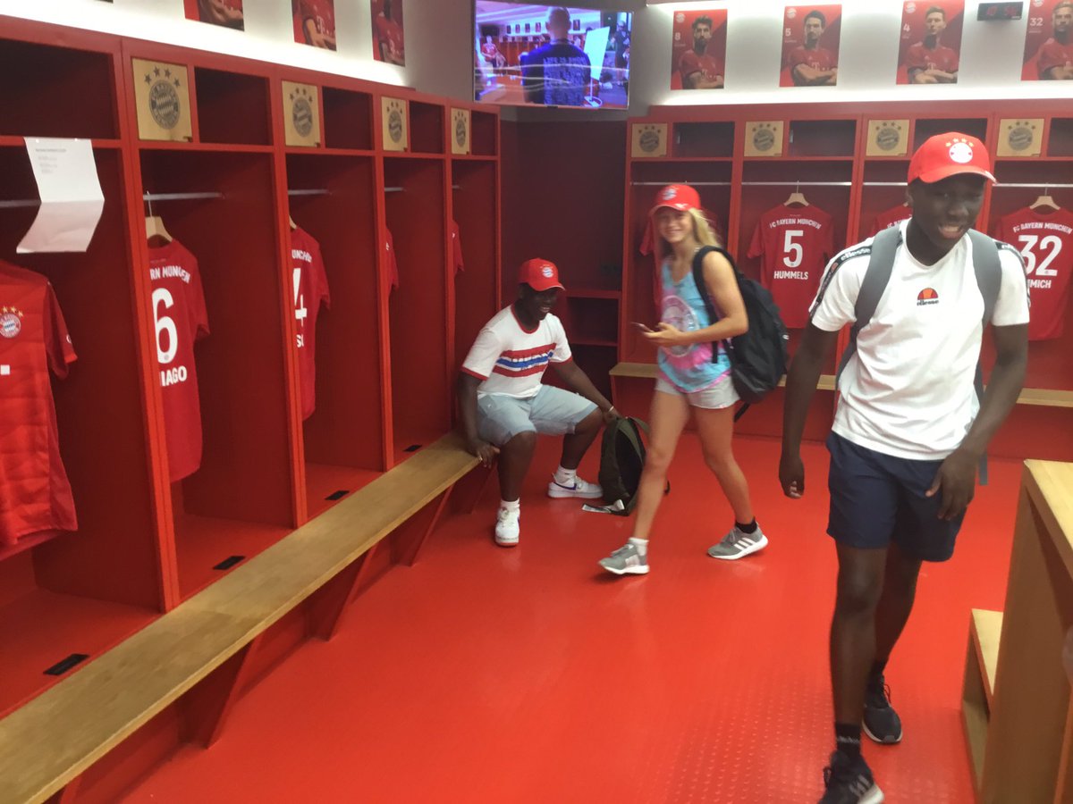 LWC_MFL's tweet photo. Trip to the Allianz Arena, home of Bayern Munich https://t.co/U6gf9ycyPF