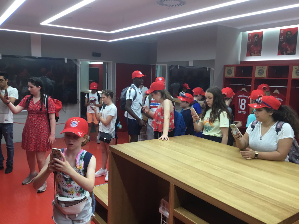 LWC_MFL's tweet photo. Trip to the Allianz Arena, home of Bayern Munich https://t.co/U6gf9ycyPF