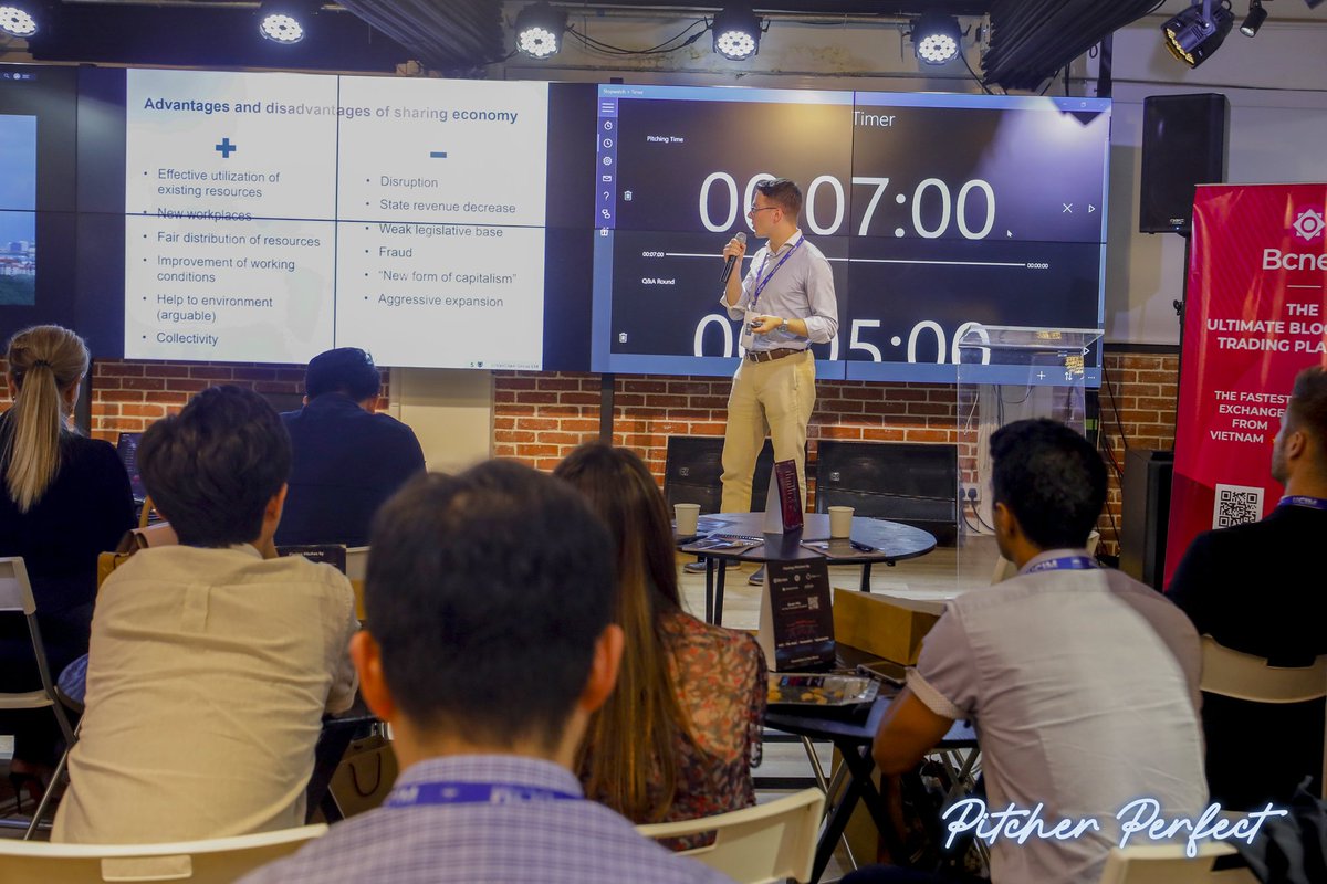 With the aim to increase social equality, life comfort, quality of ecology, and to create a fair and efficient world, Vitaly Pentagov - COO of UrbanChain Group presented their project at #PitcherPerfect #HongKong