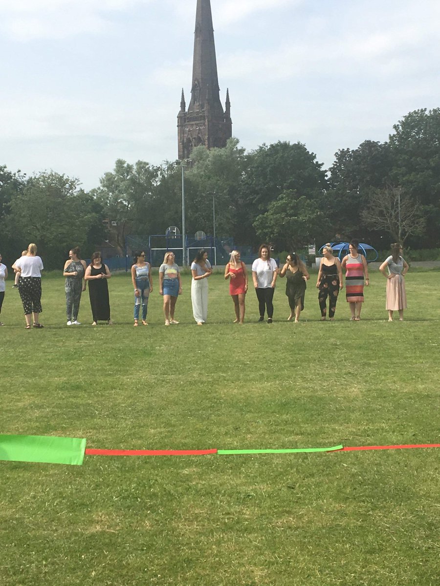 Sports day isn’t sports day without the competitive staff race 🏃🏻‍♀️ #determination #sportsday #sunshine