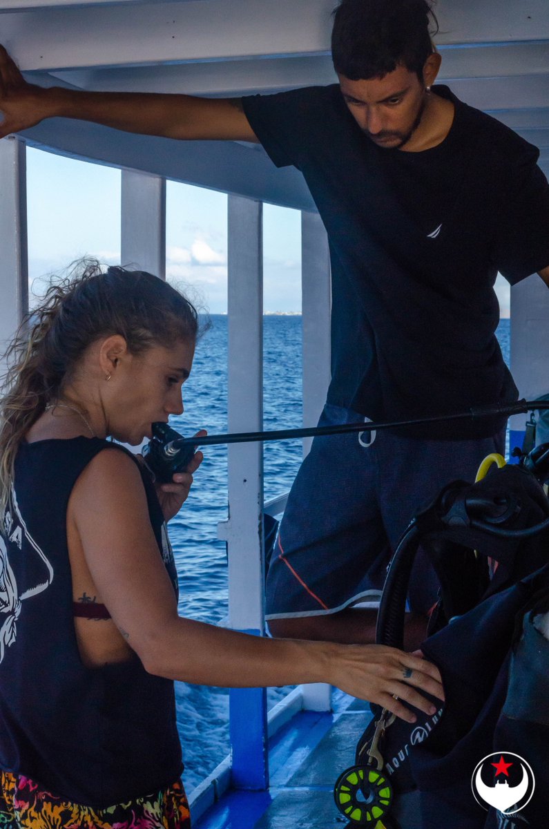 ScubaReps's tweet image. This week it was our Divemaster in Training's final skill circuit. Our DMT's performed all twenty Open Water skills to their instructor, Shivaan, and were marked for each. Which explains the serious faces 🧐. #dmt #padi #scuba #diving