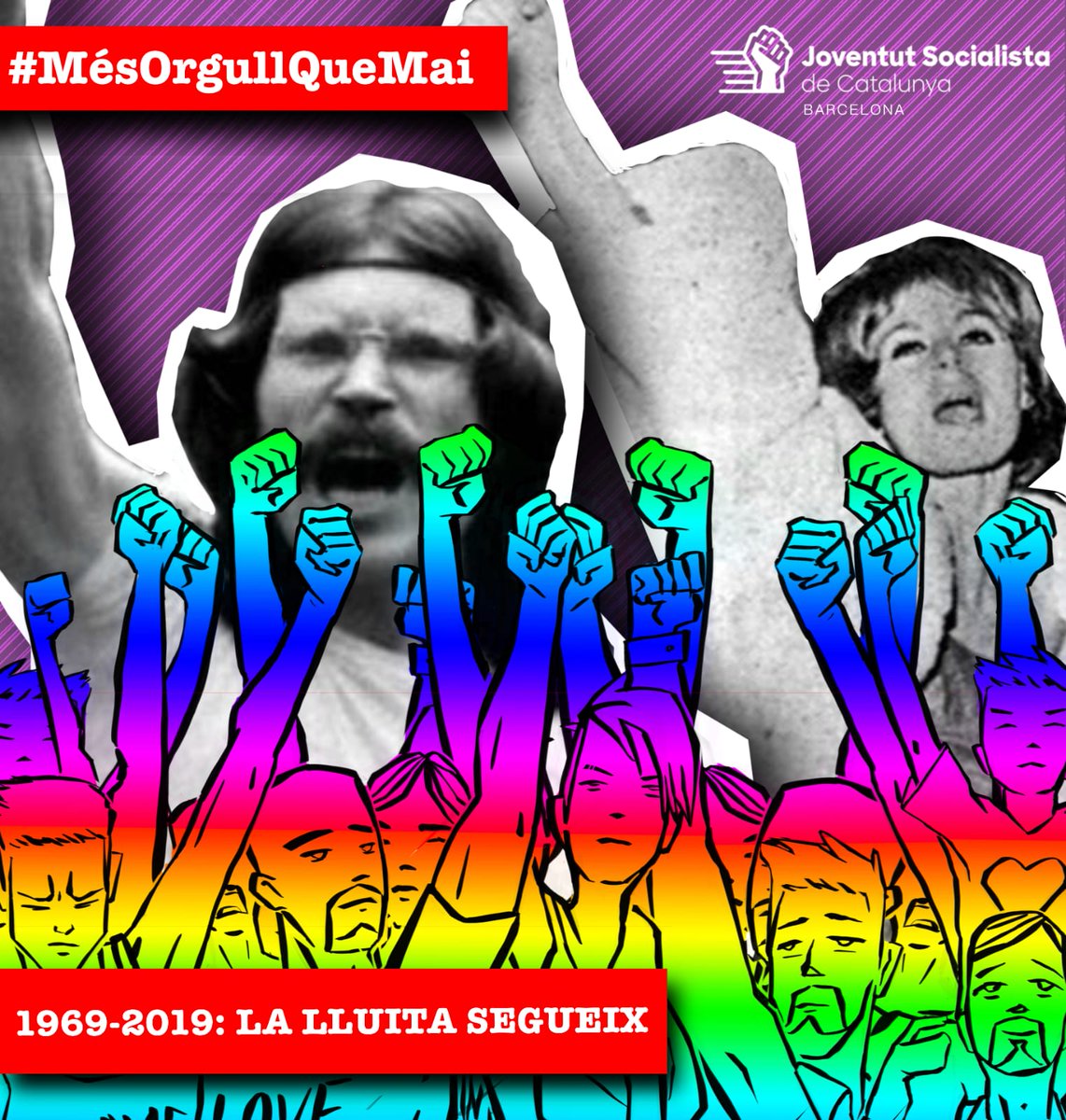 Hem lluitat per ser el que som i lluitarem per conquerir nous drets i no perdre els que ja hem aconseguit!✊

Nosaltres reivindiquem, la lluita segueix! 

#MésOrgullQueMai 
#WeAreFamily
